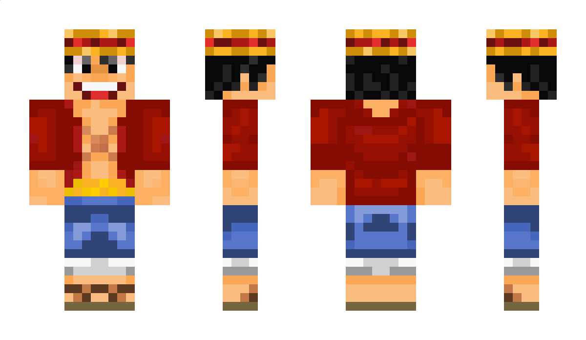 monkey_DLuffy Minecraft Skin