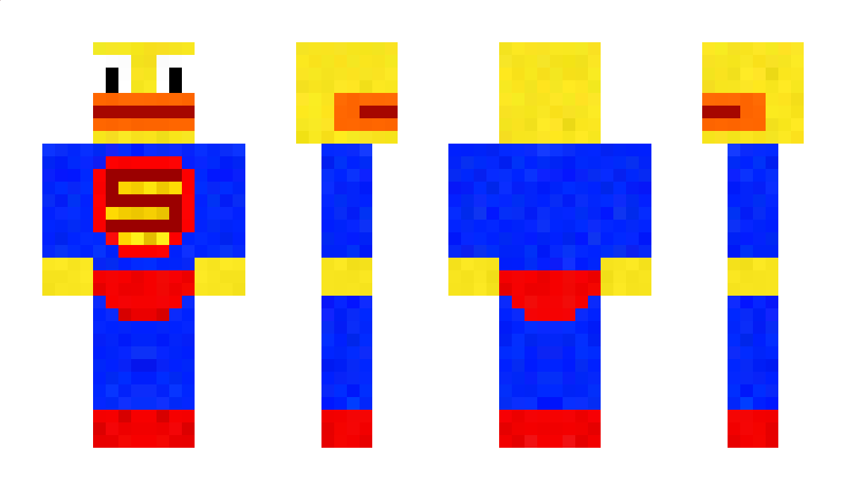 SuperDuck Minecraft Skin