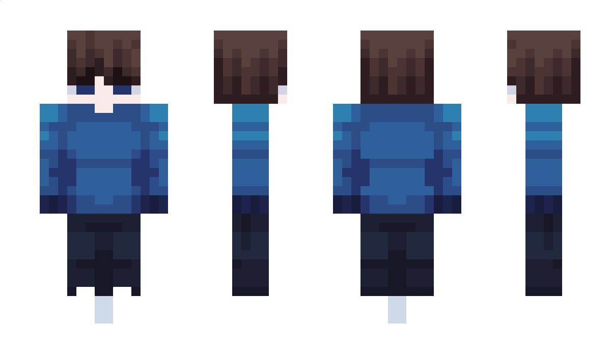 Blueraptorz Minecraft Skin