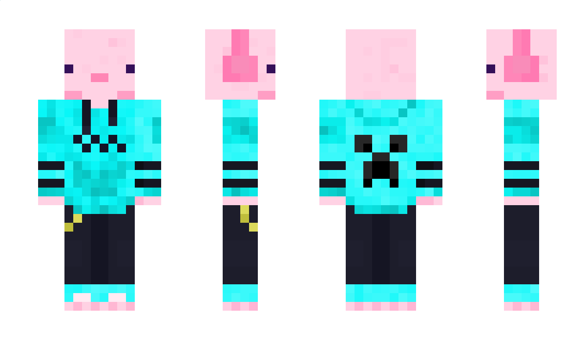 BlueRoboticAlex Minecraft Skin