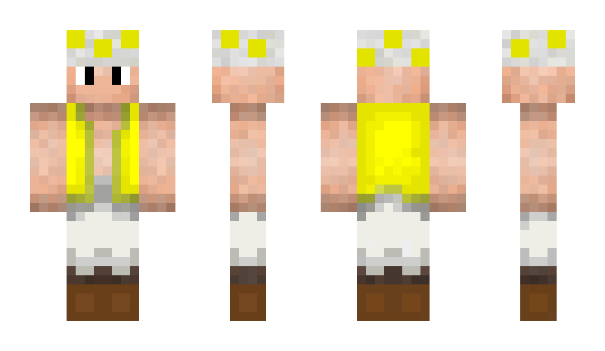 le_toad_jaune Minecraft Skin