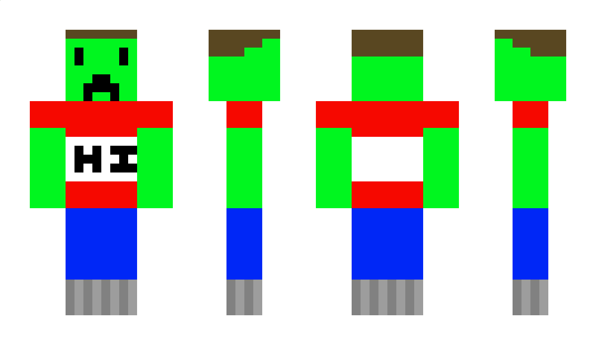 notcreeperteenz5 Minecraft Skin