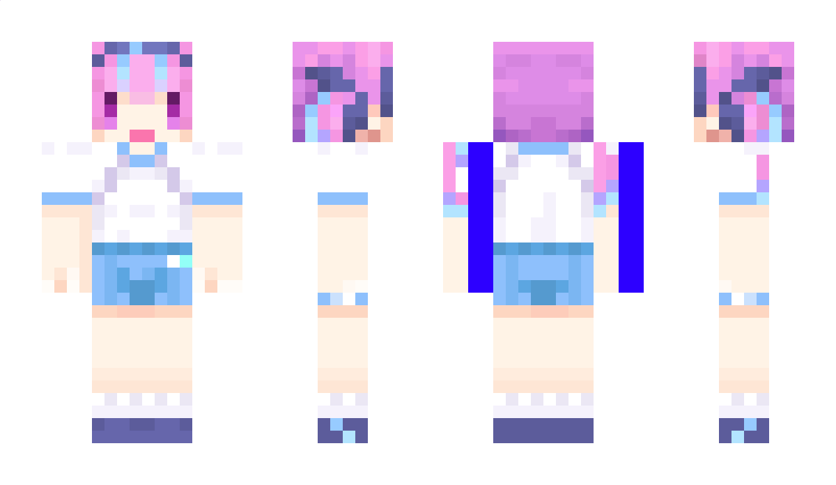 minatoaqua Minecraft Skin