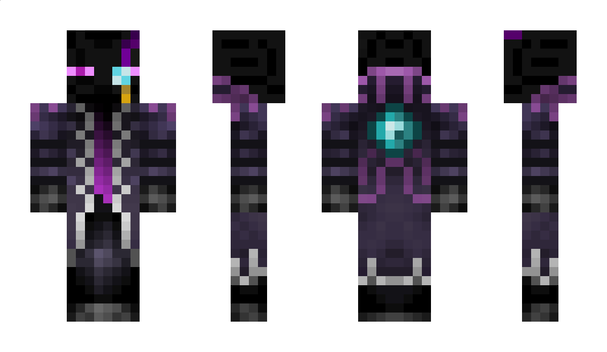 Endermantaucher Minecraft Skin