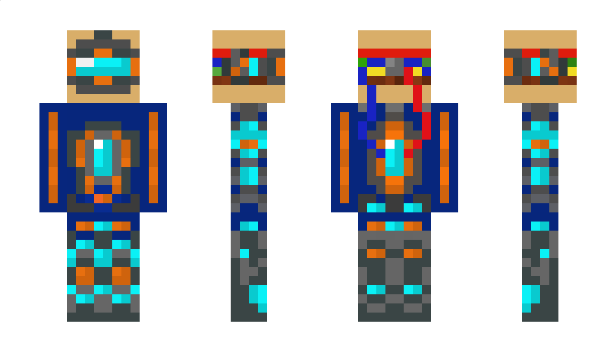 BurgerMechYT Minecraft Skin