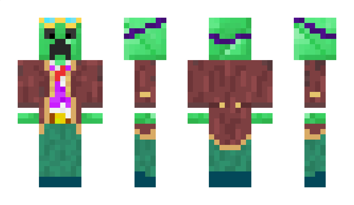 ExplodinEmeralds Minecraft Skin