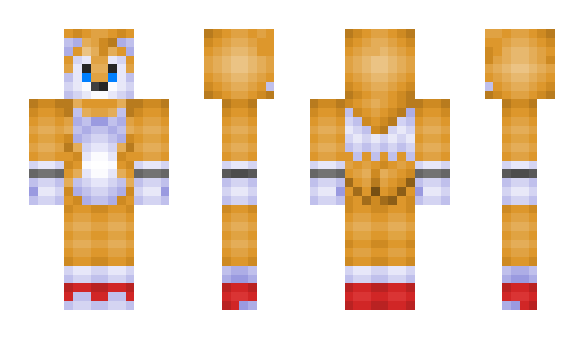 TailsTheFox Minecraft Skin