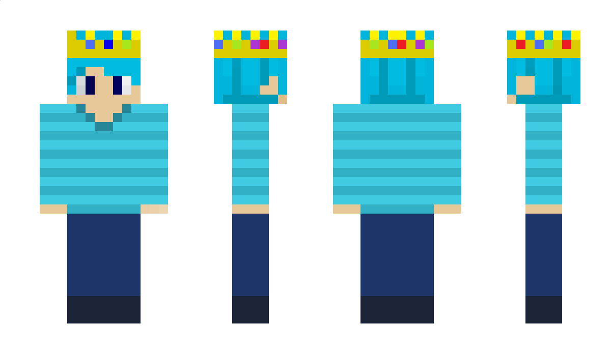 BlueyTheSlime Minecraft Skin