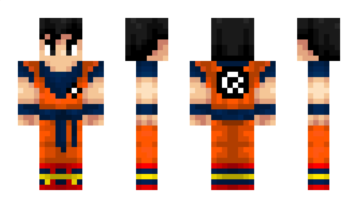 HeyitsmeGoku Minecraft Skin