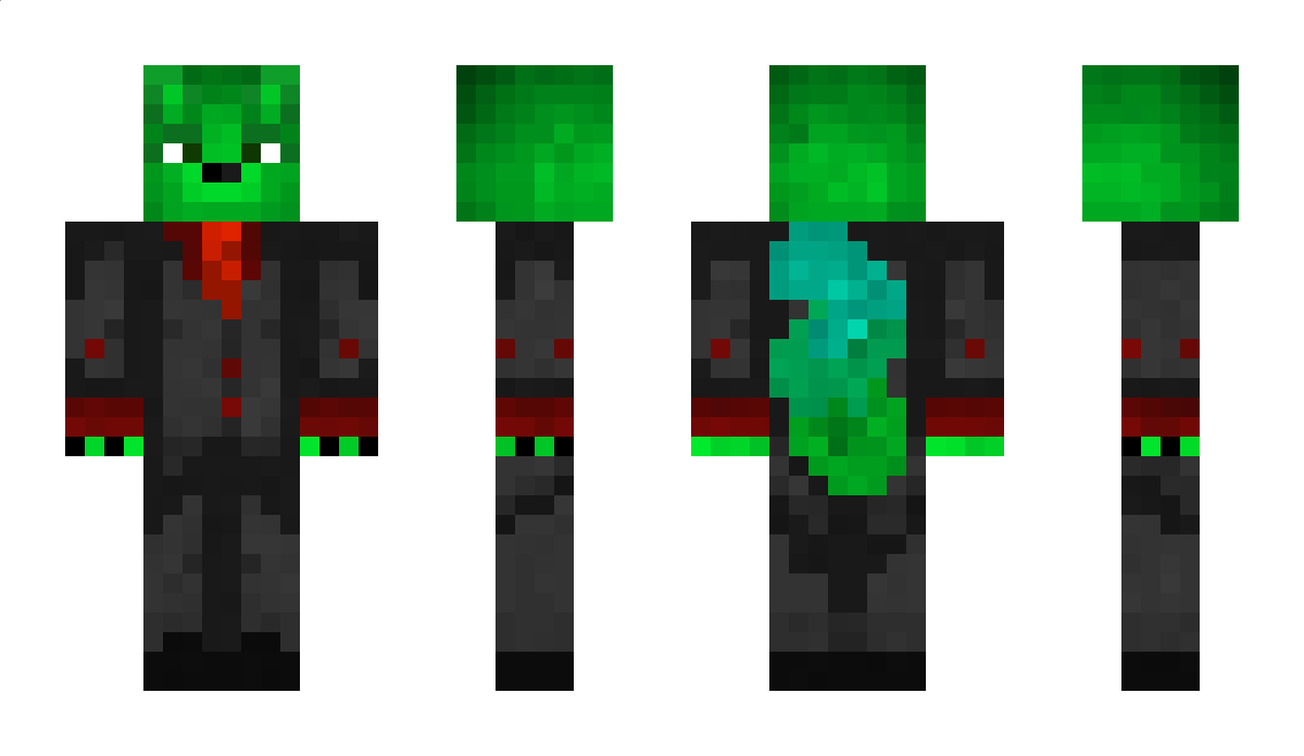 EmeraldWolfPack Minecraft Skin