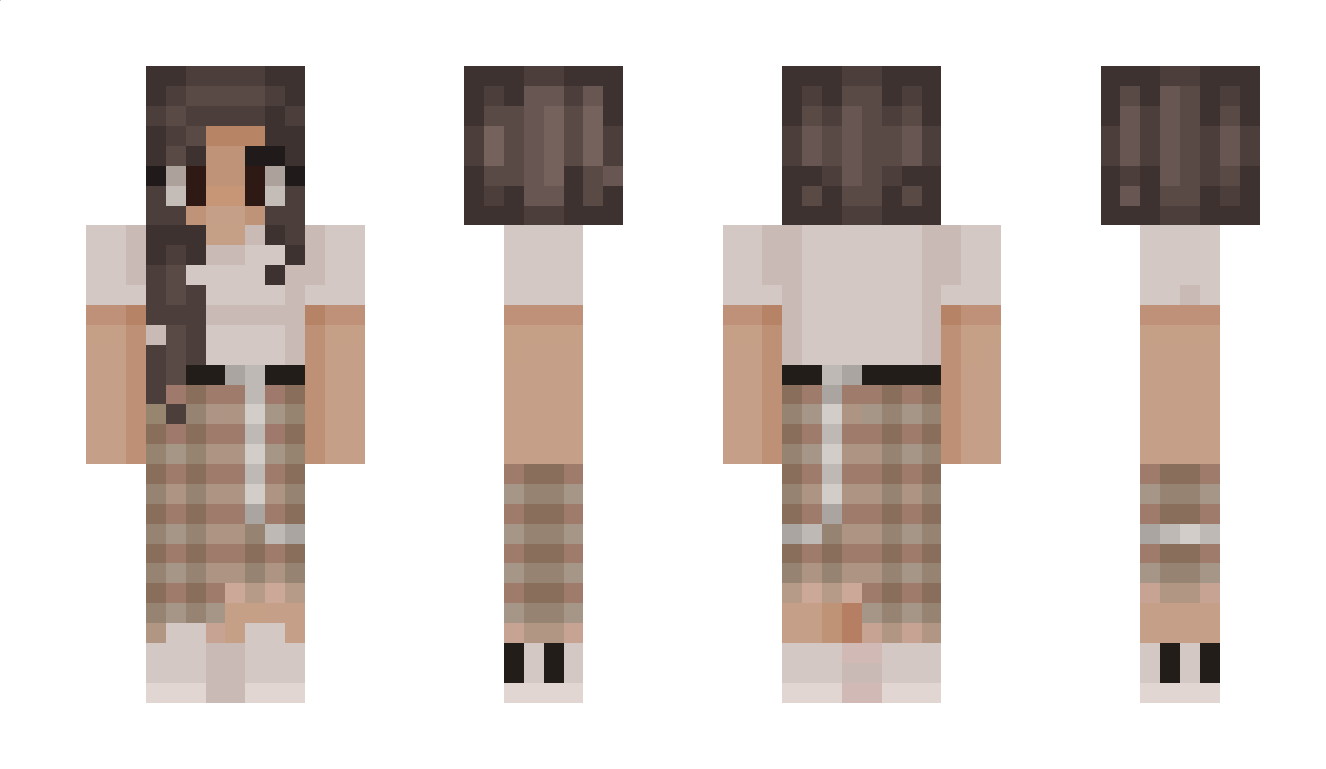 LeaPlaysMC Minecraft Skin