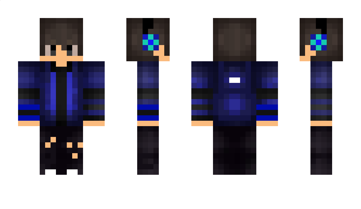 KanBlue Minecraft Skin