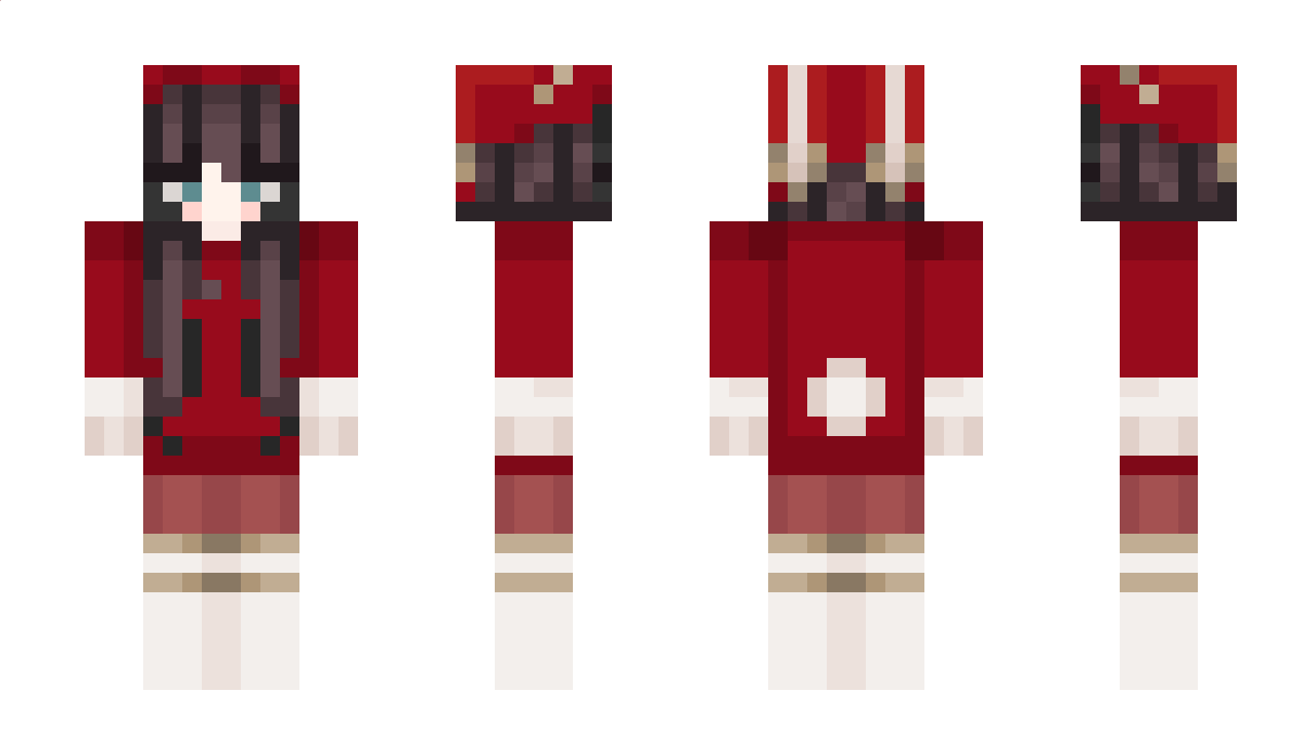 RedHallo Minecraft Skin