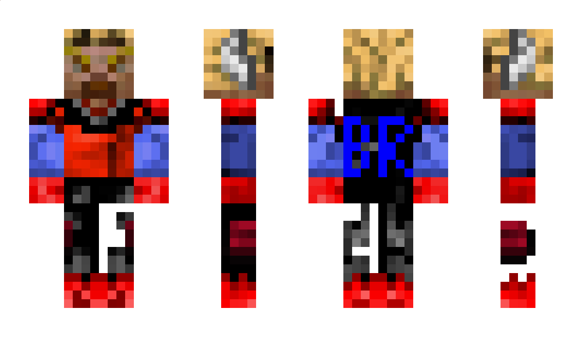 flickered Minecraft Skin