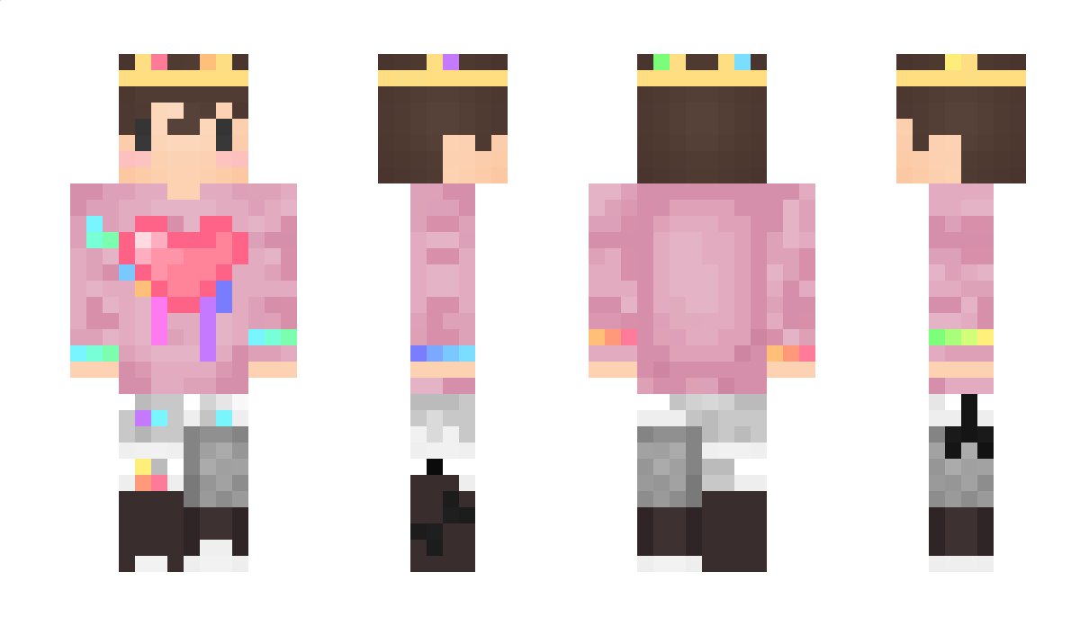 RainbowKing Minecraft Skin