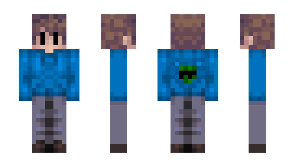 BlockZombie8346 Minecraft Skin