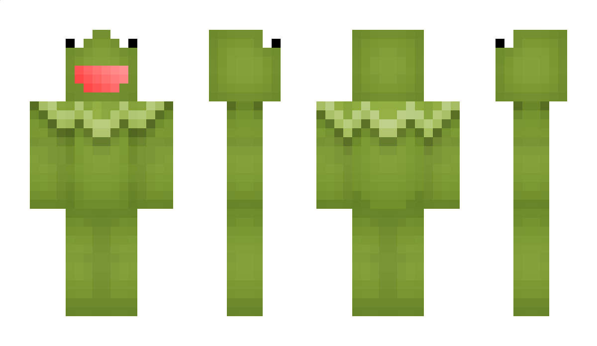 KermitDaFrog Minecraft Skin