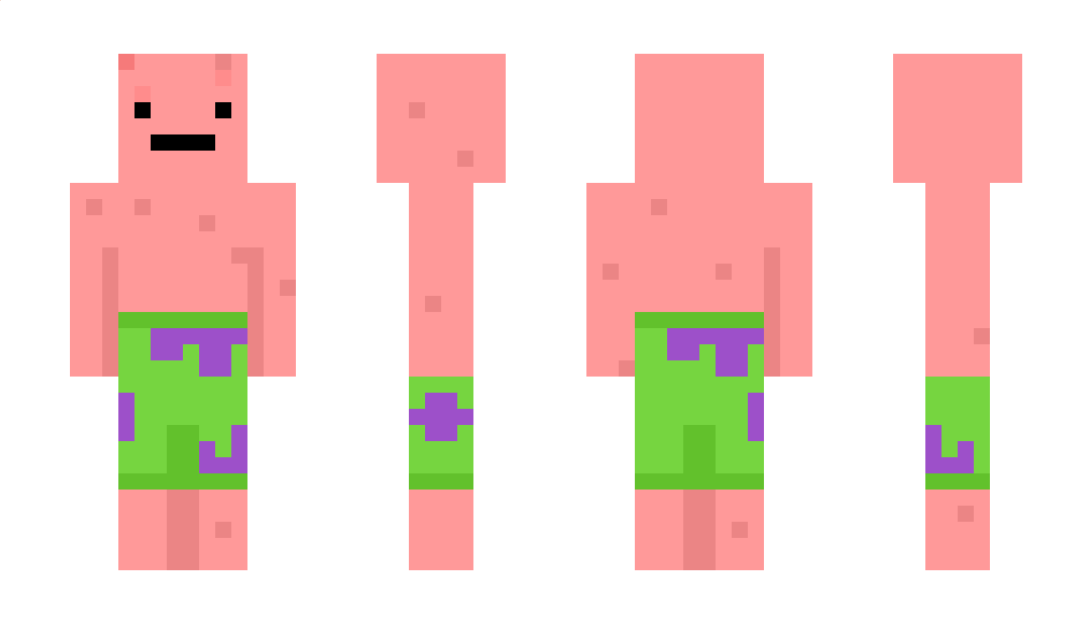 patreckstar Minecraft Skin