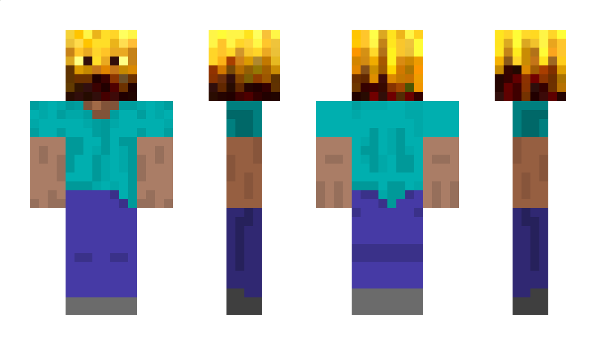 MHF_Blaze Minecraft Skin