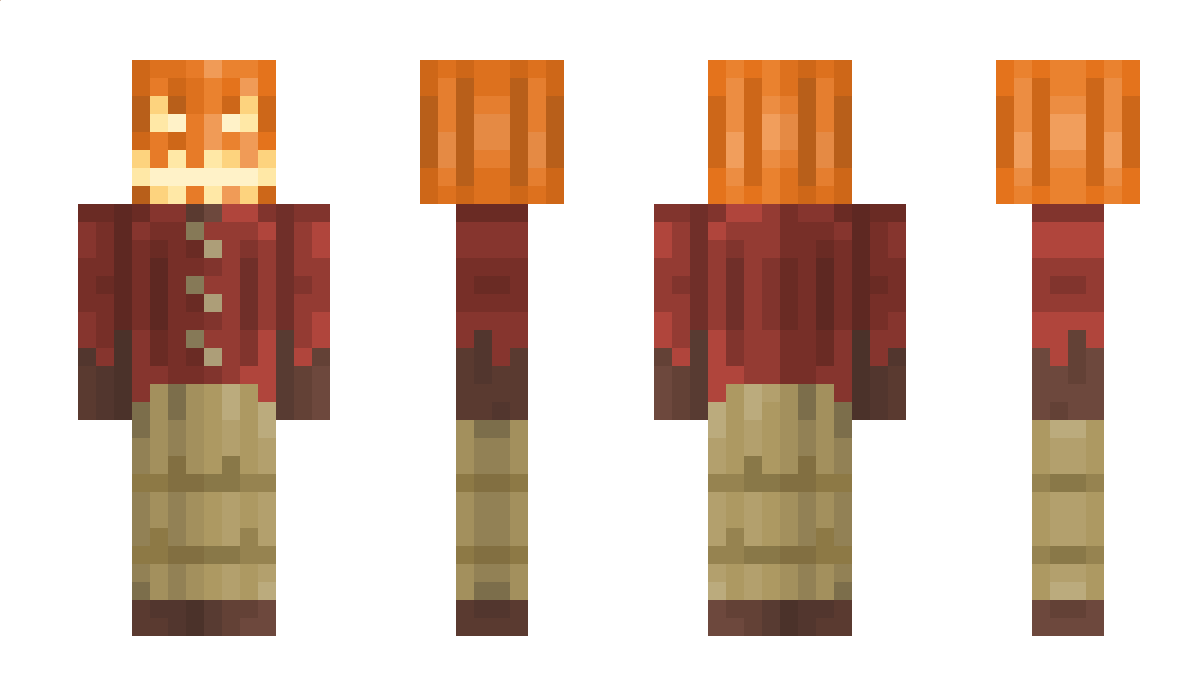 BakedMiser Minecraft Skin