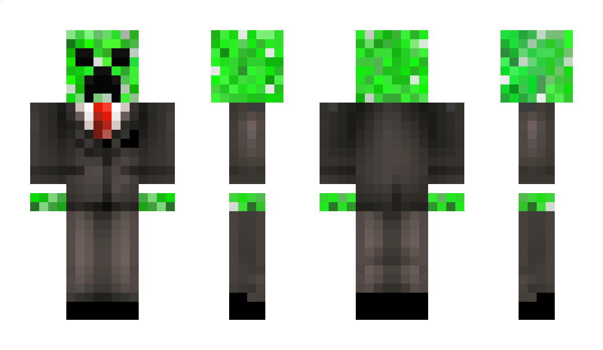 creeperinasuit Minecraft Skin