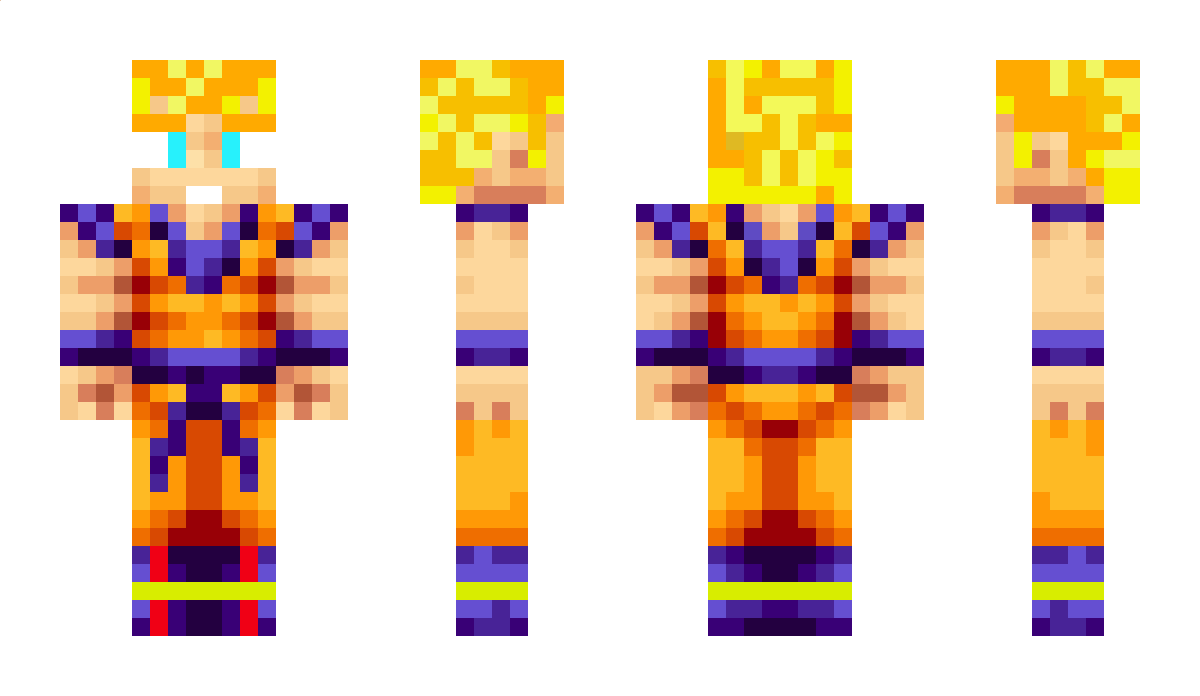GOKU96 Minecraft Skin