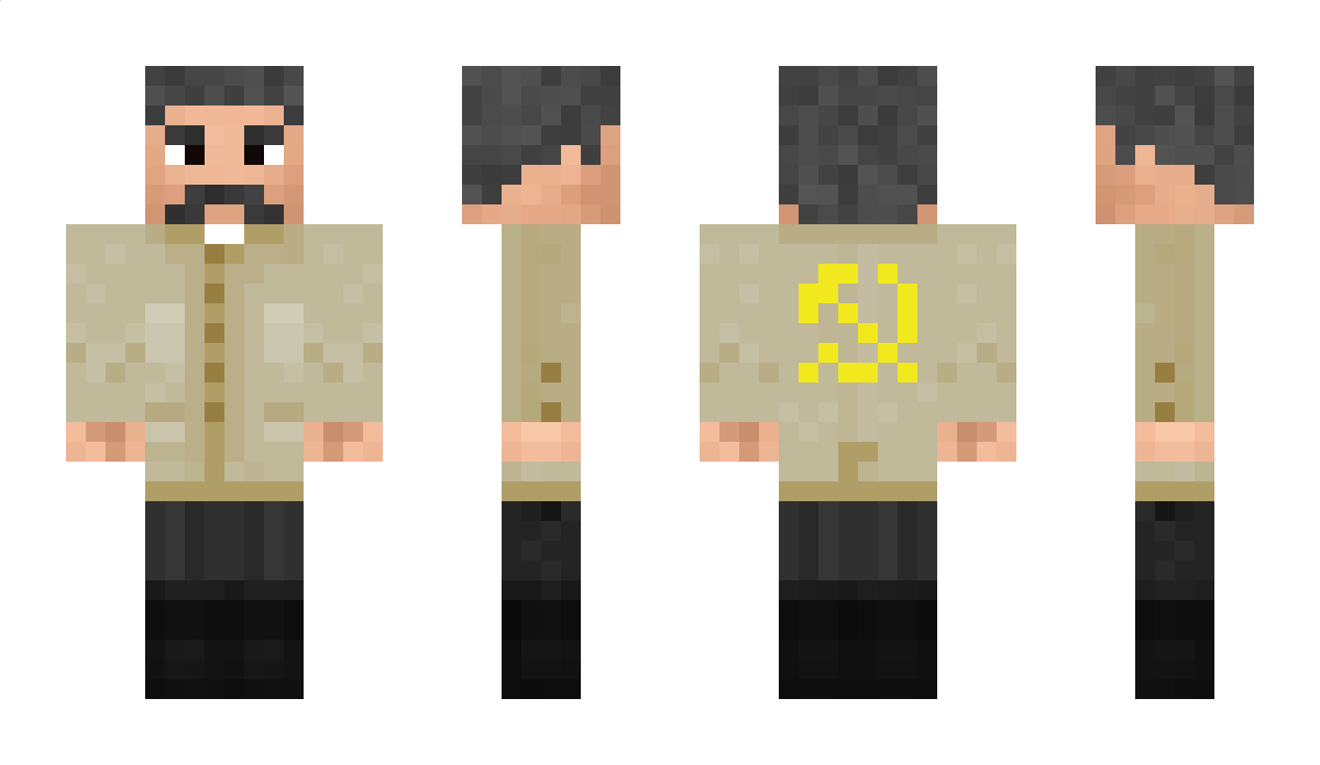 XxXStalin Minecraft Skin