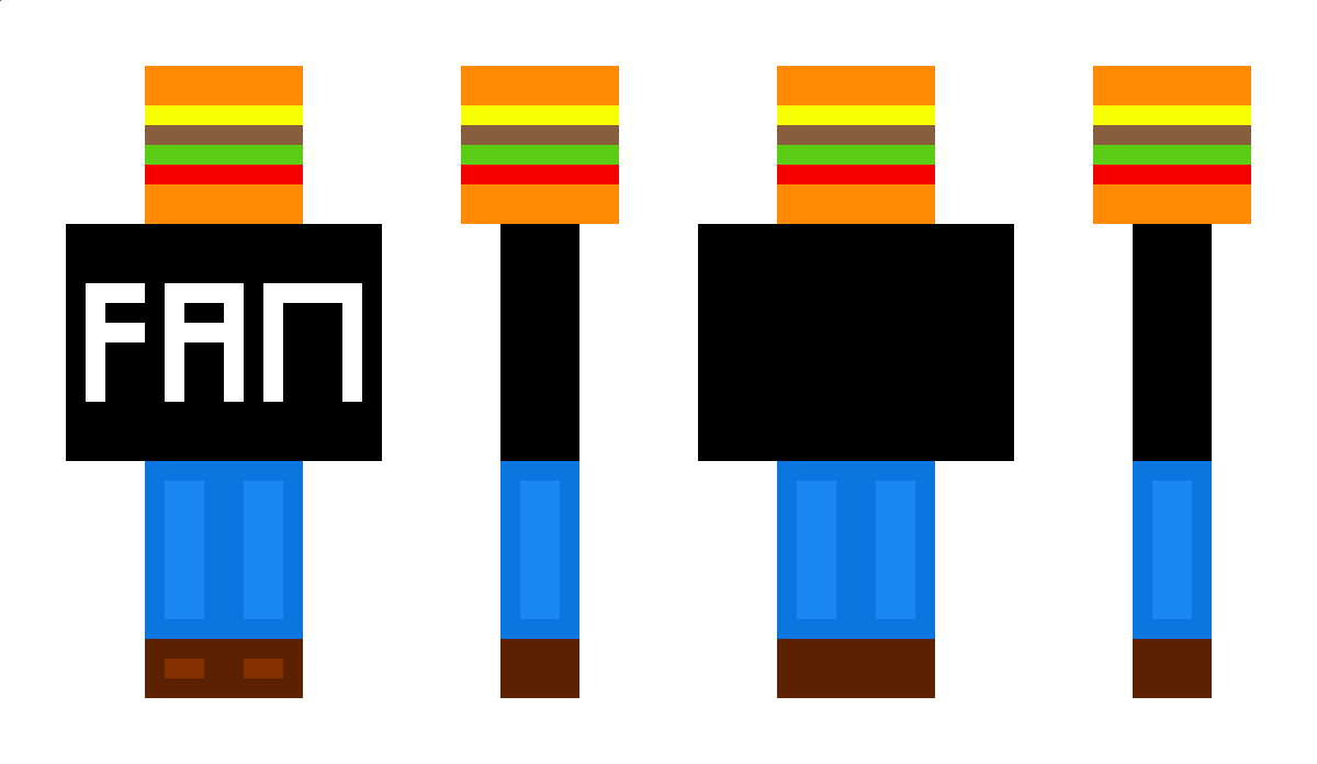 BurgerFan27 Minecraft Skin