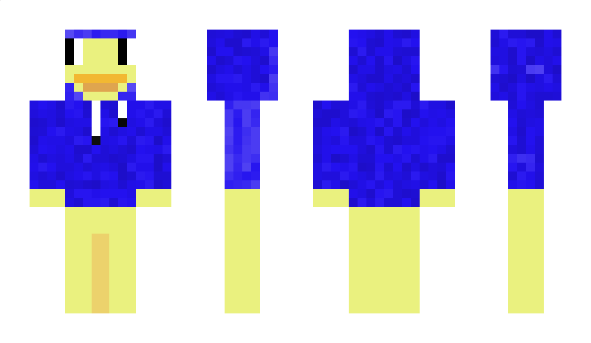 yellow2Bluebird Minecraft Skin