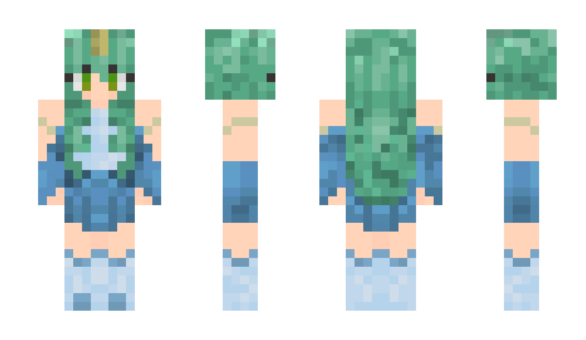 aGlitteryNarwhal Minecraft Skin