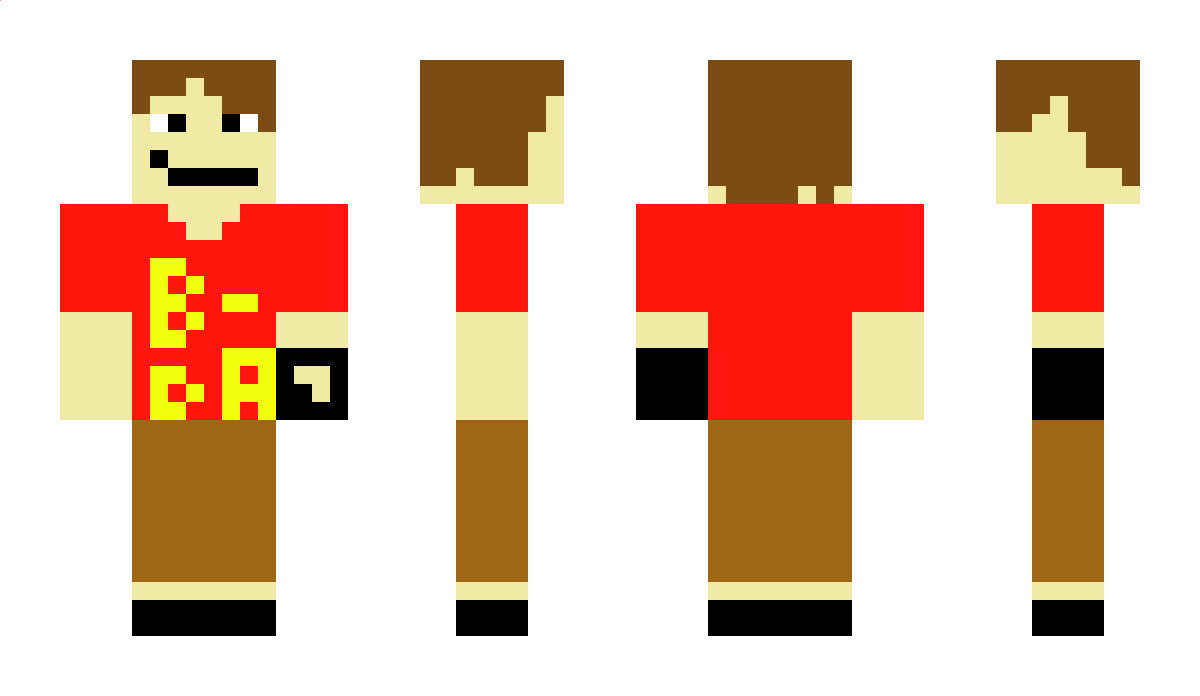 SuperShyGuyBros Minecraft Skin