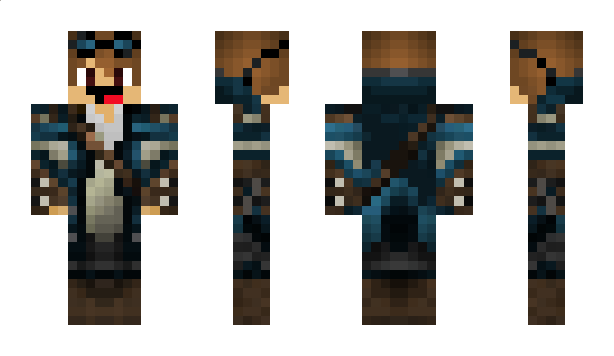 Abstract_Alex Minecraft Skin