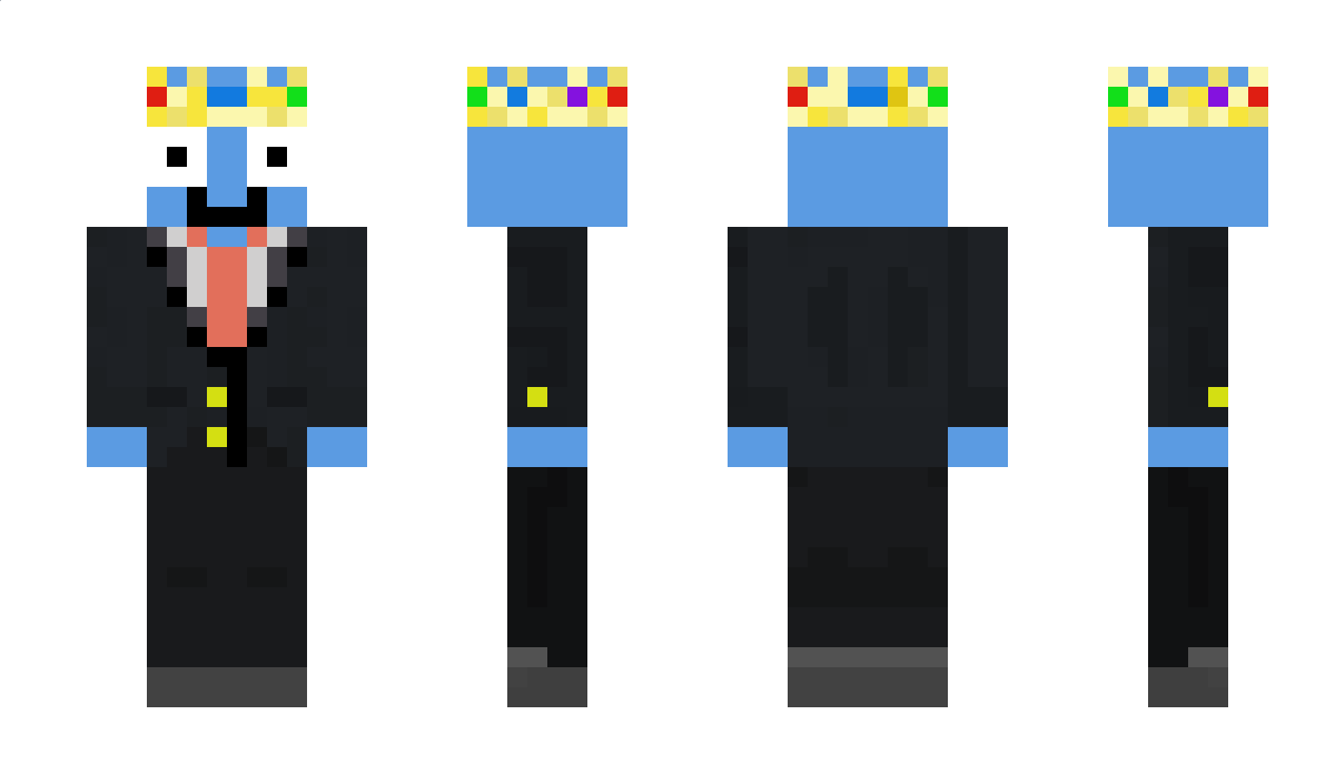 Aquax2 Minecraft Skin