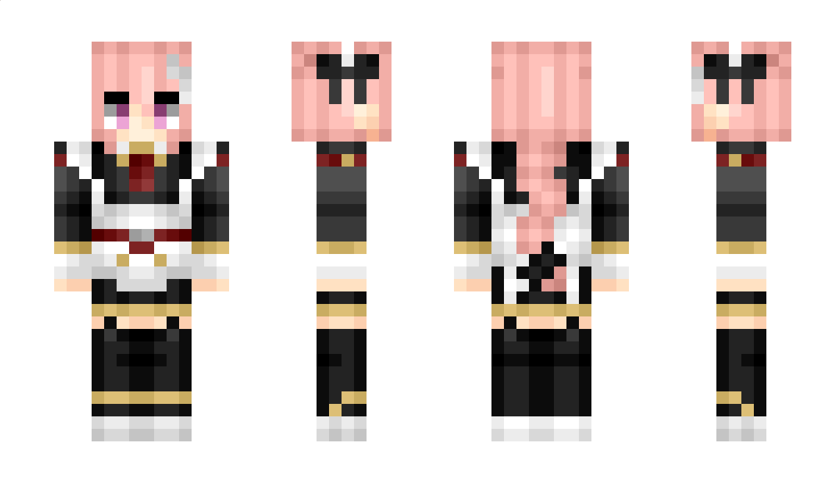 TaigaTheMaid Minecraft Skin