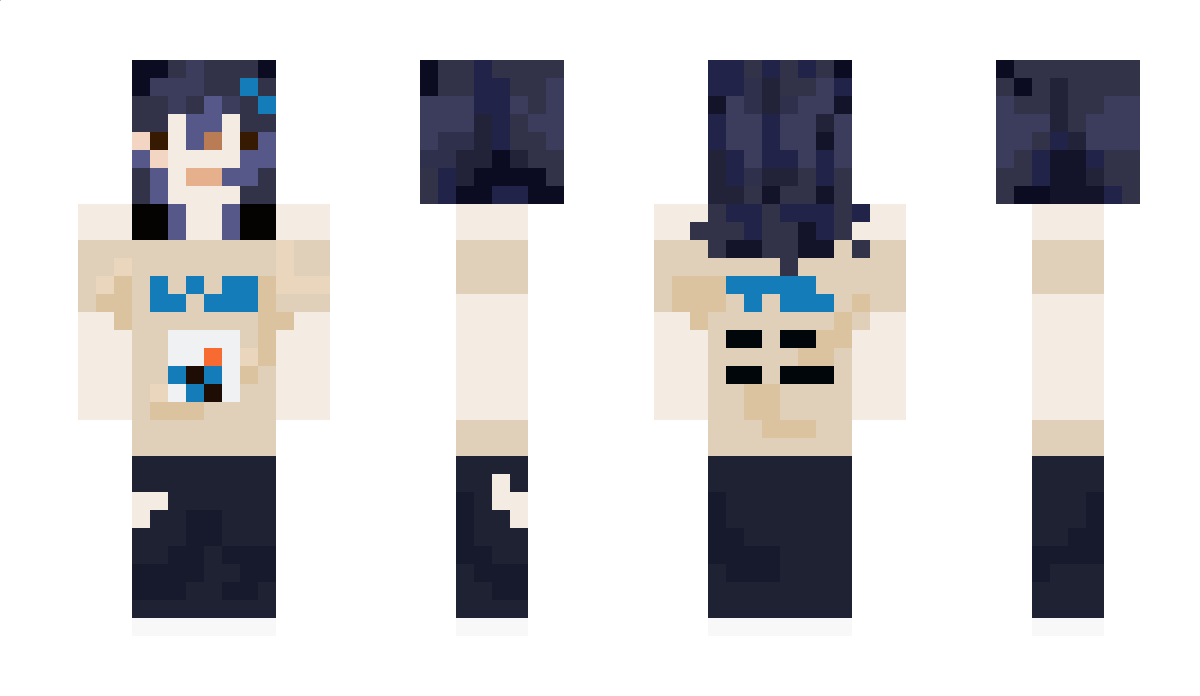 silly_satoru Minecraft Skin