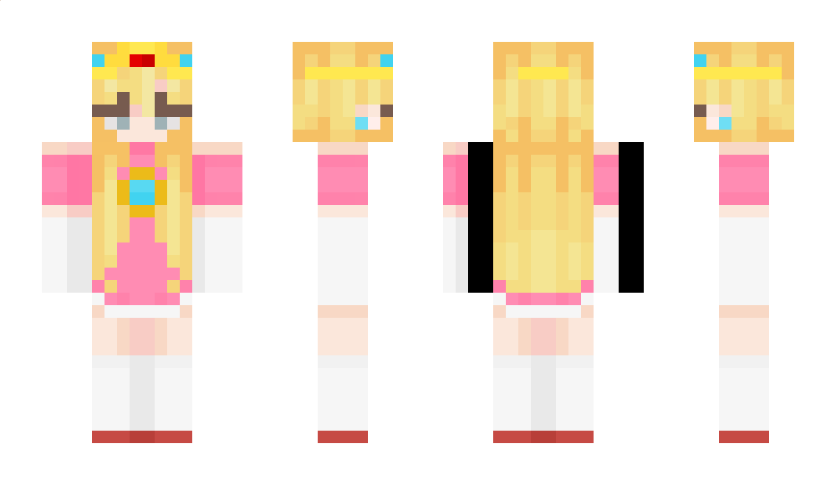 PrincessePitou Minecraft Skin