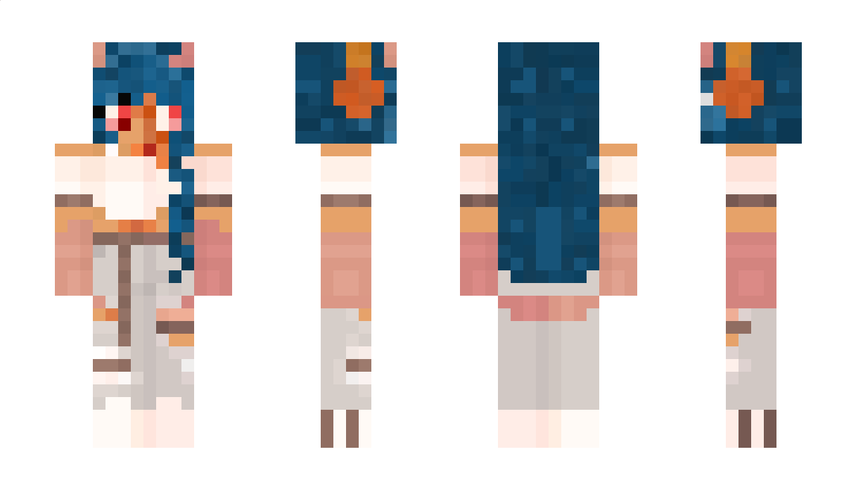 Bluuefuzzy Minecraft Skin