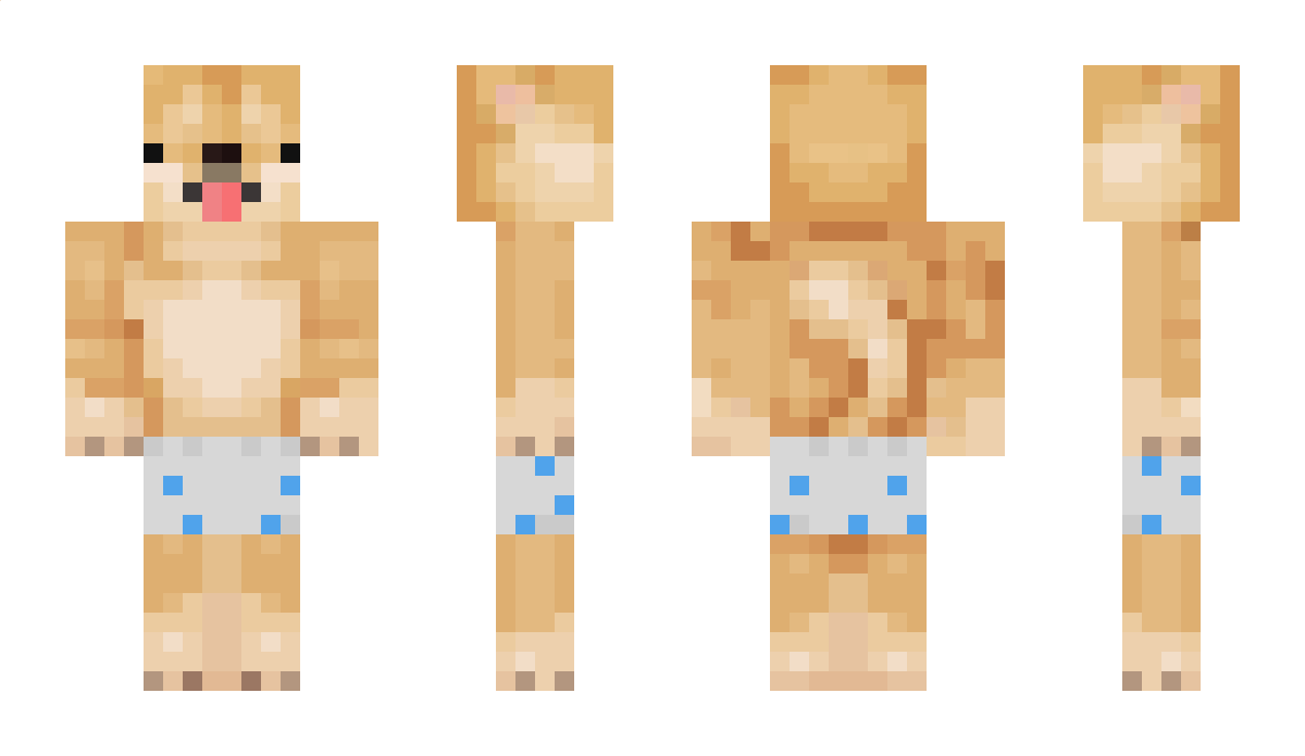 PuchatyKubus Minecraft Skin