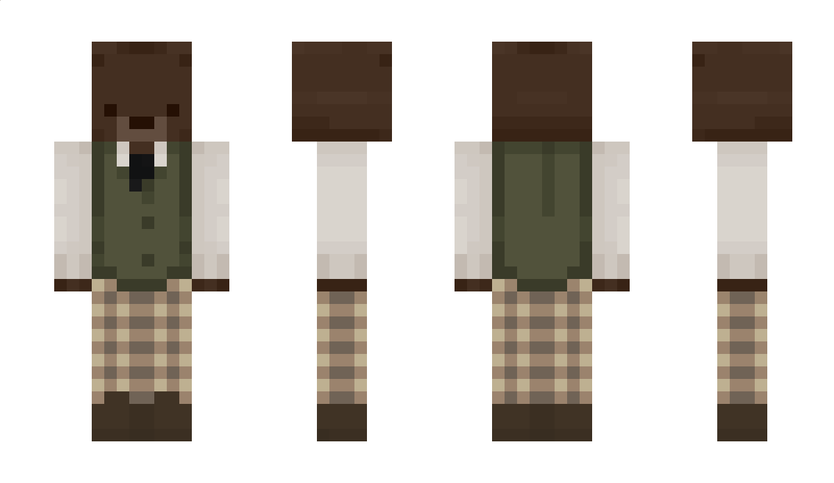 underaverage Minecraft Skin