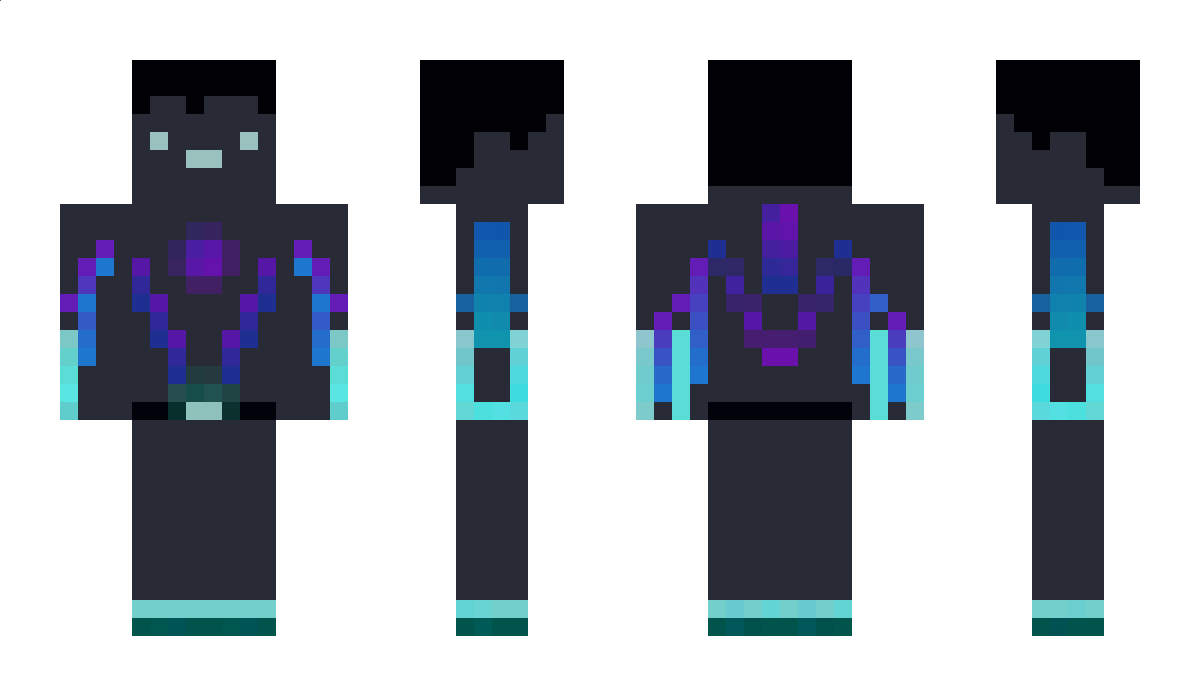 GalaxyHerobrine Minecraft Skin