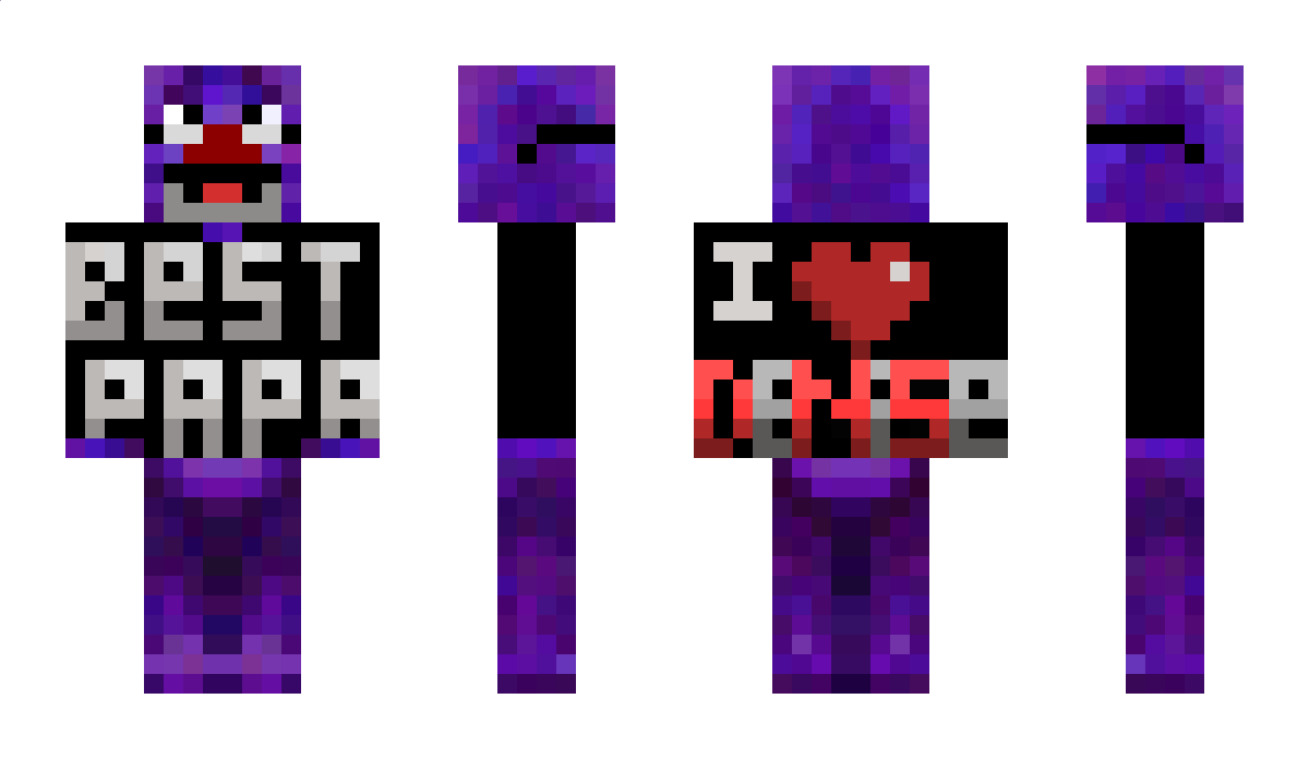 MoodyGrape76 Minecraft Skin