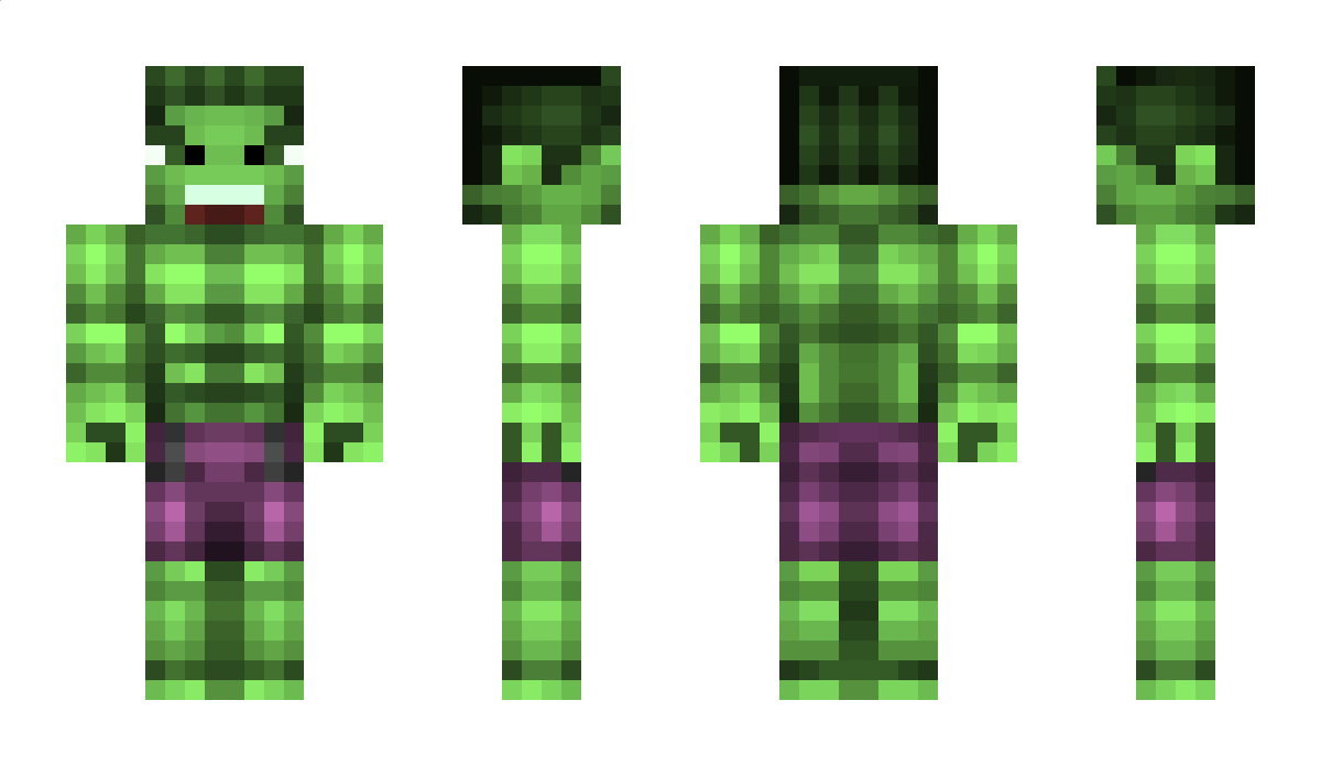 Hulk123 Minecraft Skin