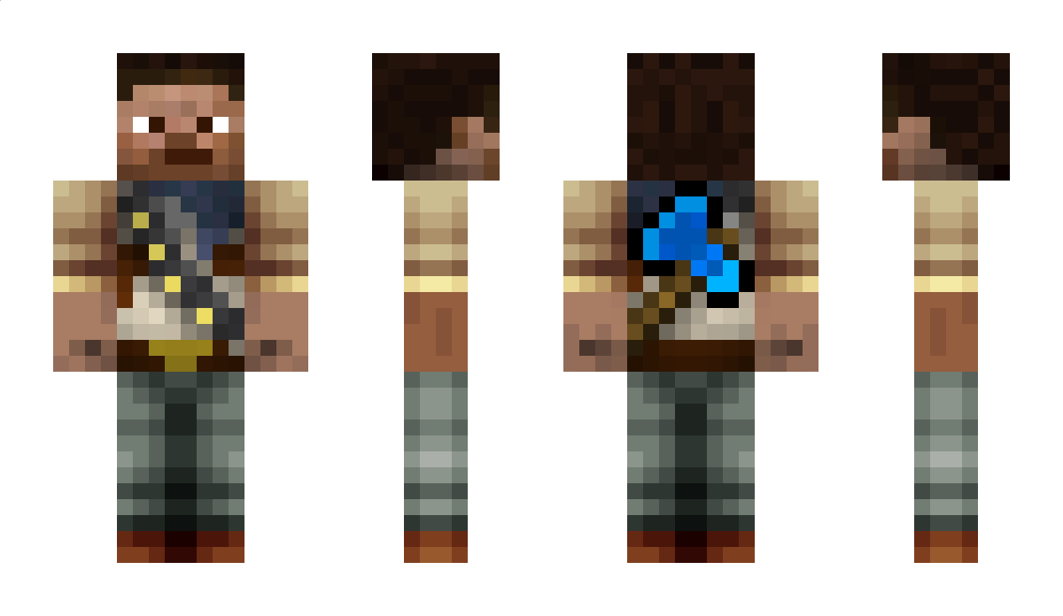 BlueOffense Minecraft Skin