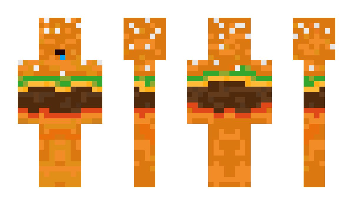 Cheeseburger Minecraft Skin