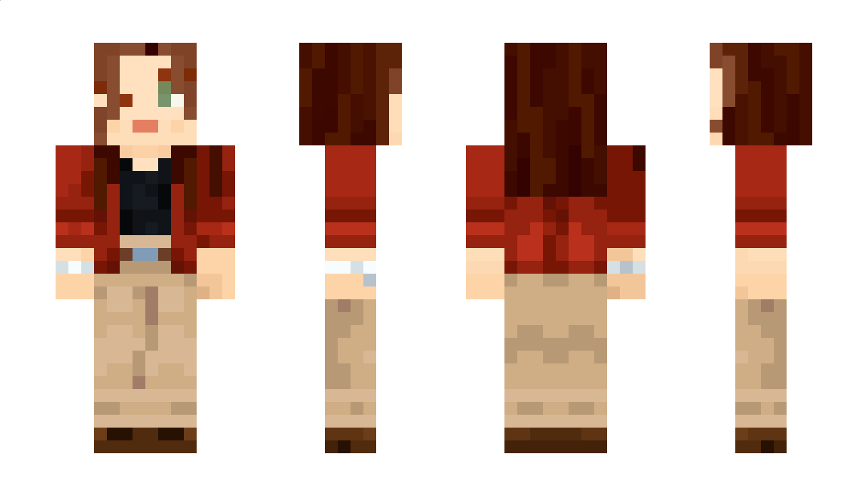 Skybluefoxtail Minecraft Skin