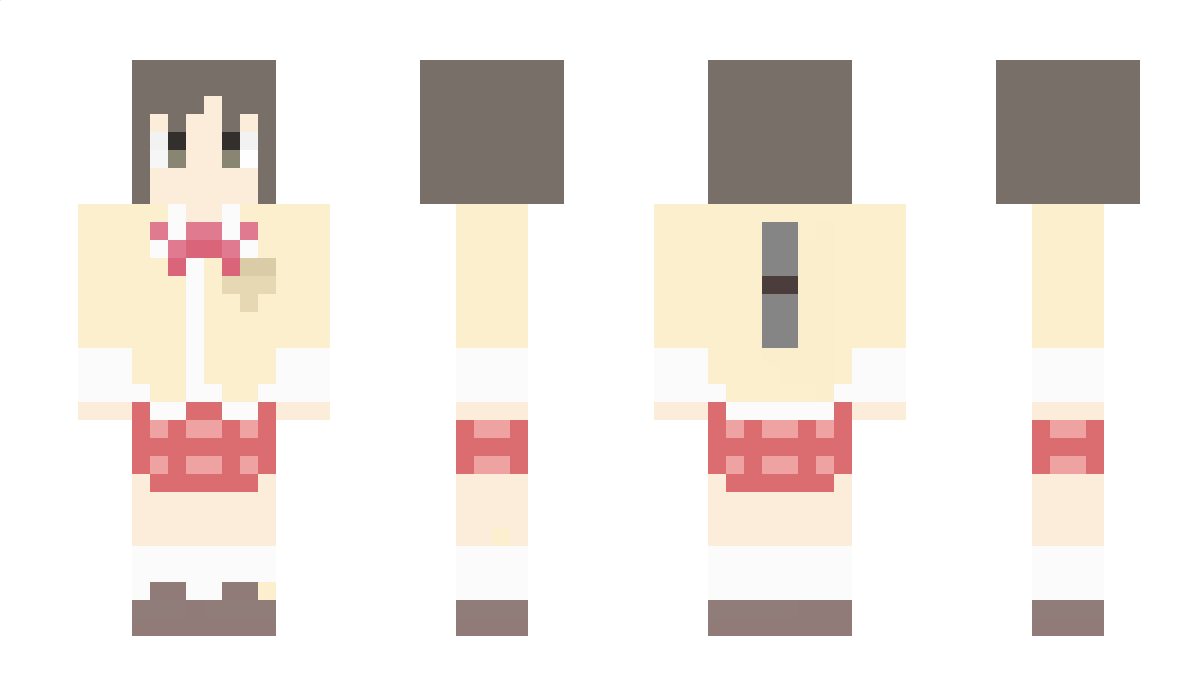 NanoShinonome Minecraft Skin