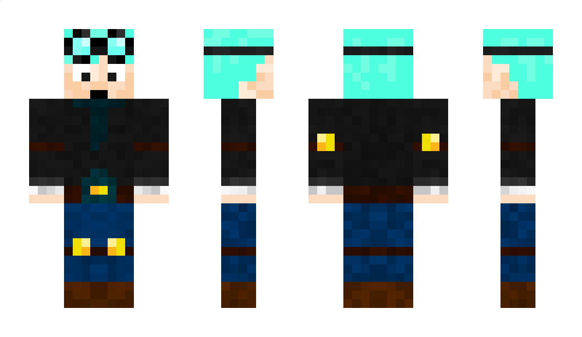 DanTDMf Minecraft Skin