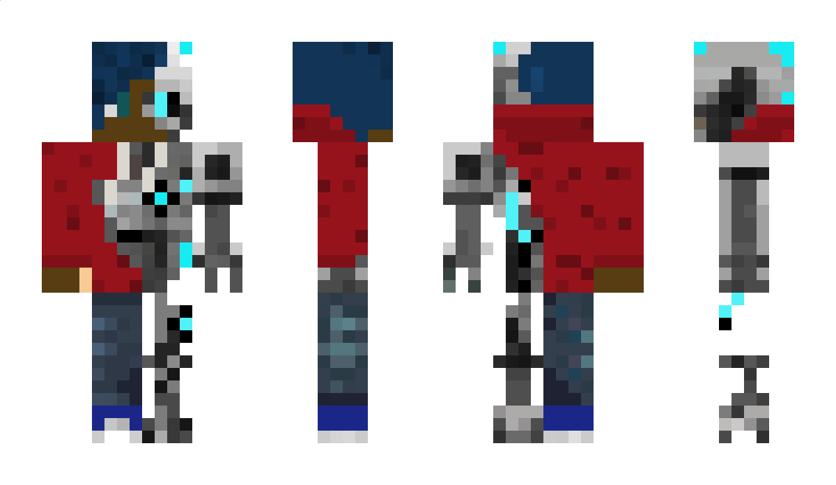 HcF_Cyborg Minecraft Skin