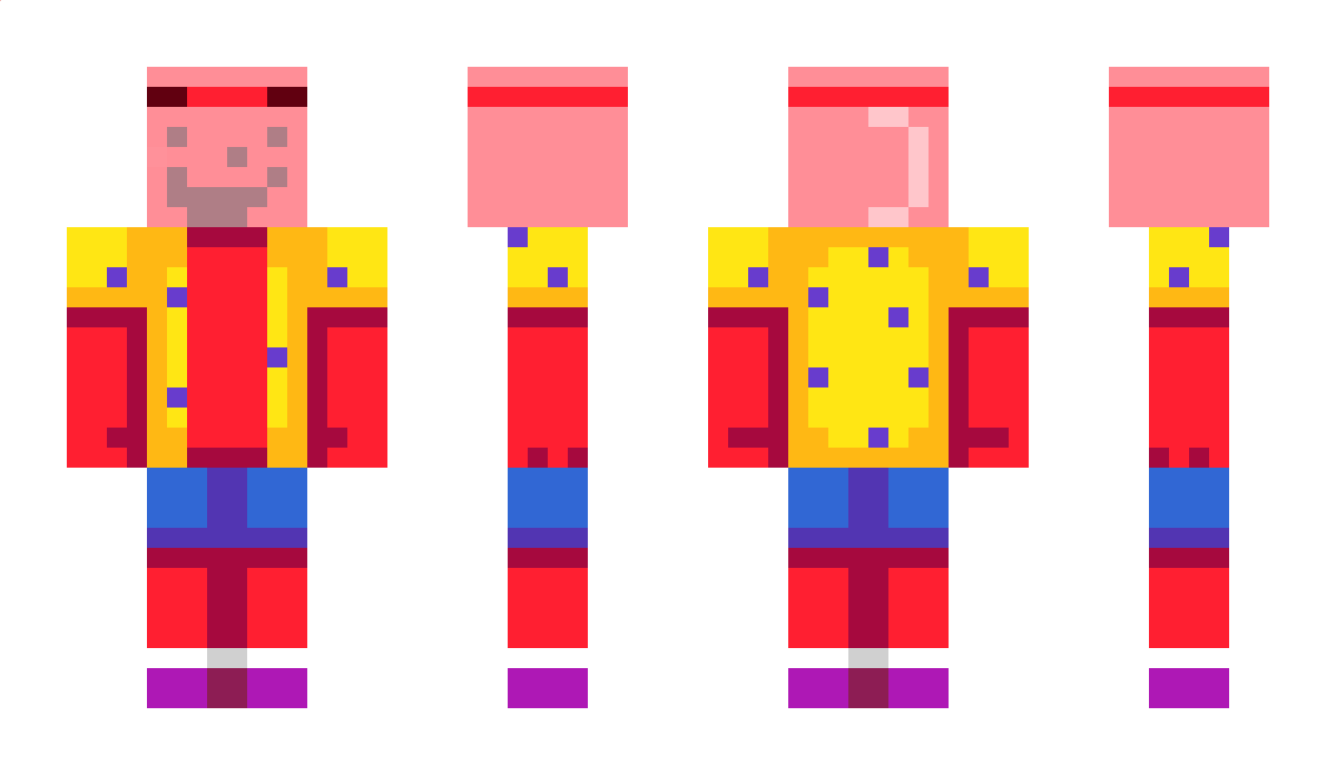 FunkinSelrahc Minecraft Skin