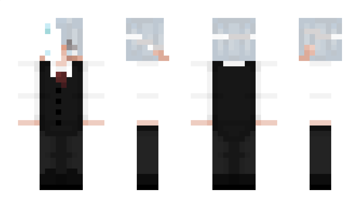 SilverFoxPlayz21 Minecraft Skin